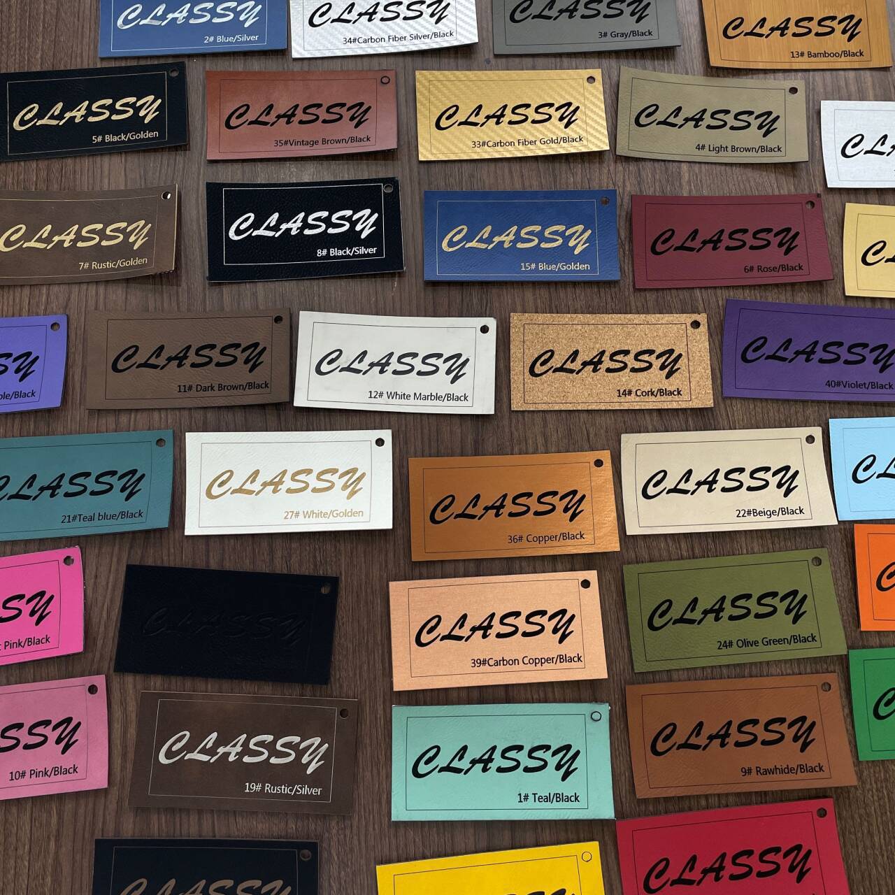 Custom Laserable Leatherette Men Women Wallets Suitable for Laser Engraving 50 Pack China Warehouse