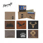 Custom Laserable Leatherette Men Women Wallets Suitable for Laser Engraving 50 Pack China Warehouse