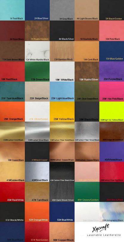 Custom Laserable Leatherette Men Women Wallets Suitable for Laser Engraving 50 Pack China Warehouse