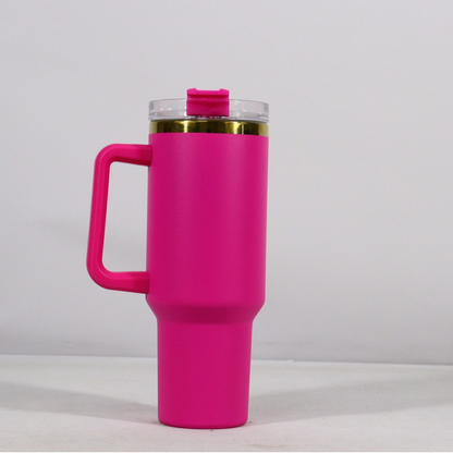 H1.0 40oz Gold Plated Quencher Tumblers for Sunflower Laser Engraved 20Pack China Warehouse