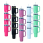 🌈H2.0 40oz Rainbow Plated Powder Coated Tumblers for Laser Engraving 20 Pack USA Warehouse