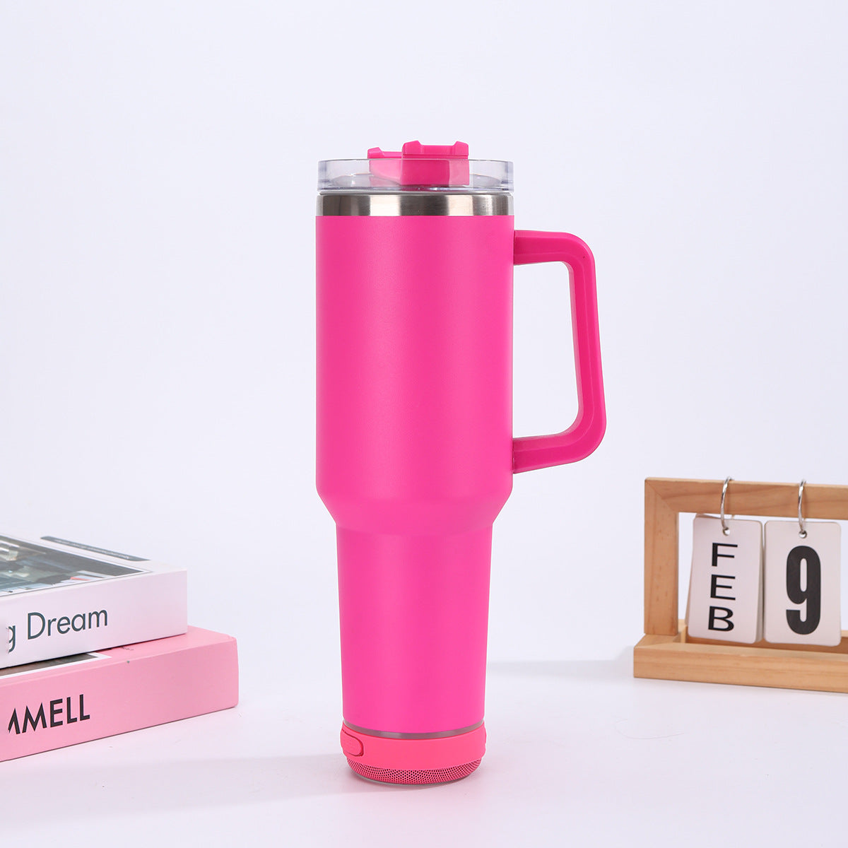 40oz Bluetooth Speaker Tumblers Powder Coated Music Water Bottles for Laser Engrvaing 25Pack China Warehouse