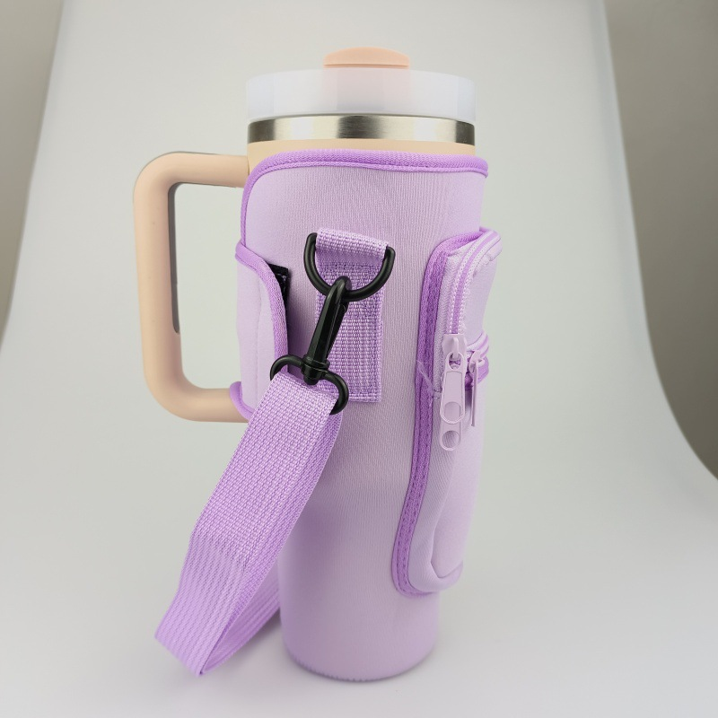 Water Bottle Pouch for Stanley Quencher Series Tumblers Cup Backpack with Multiple Pockets for Phone, Cards, Keys (Bag Only) 20Pack China Warehouse
