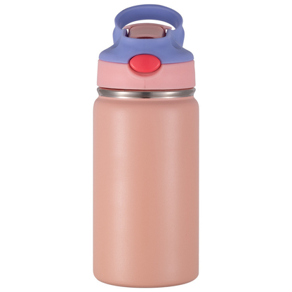 Kids 12oz Powder Coated Tumblers with Colorful Bounce Lids Double Vacumn Water Bottles for Laser Engraving 25Pack China