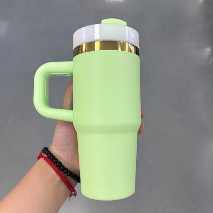 Kids 14oz Gold Plated Tumblers Mugs with Handle for Laser Engraved 24Pack China Warehouse