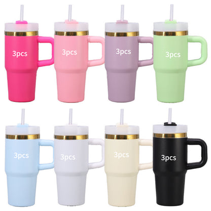 Kids 14oz Gold Plated Tumblers Mugs with Handle for Laser Engraved 24Pack China Warehouse