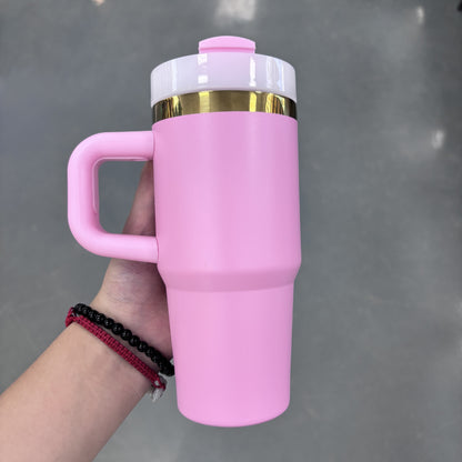 Kids 14oz Gold Plated Tumblers Mugs with Handle for Laser Engraved 24Pack China Warehouse