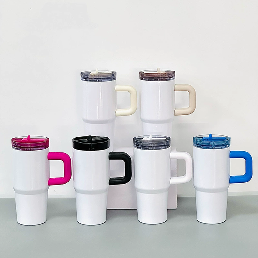 Kids 14oz Sublimation Stainless Steel Tumblers Mugs with Colorful Protour Lids 25Pack China Warehouse