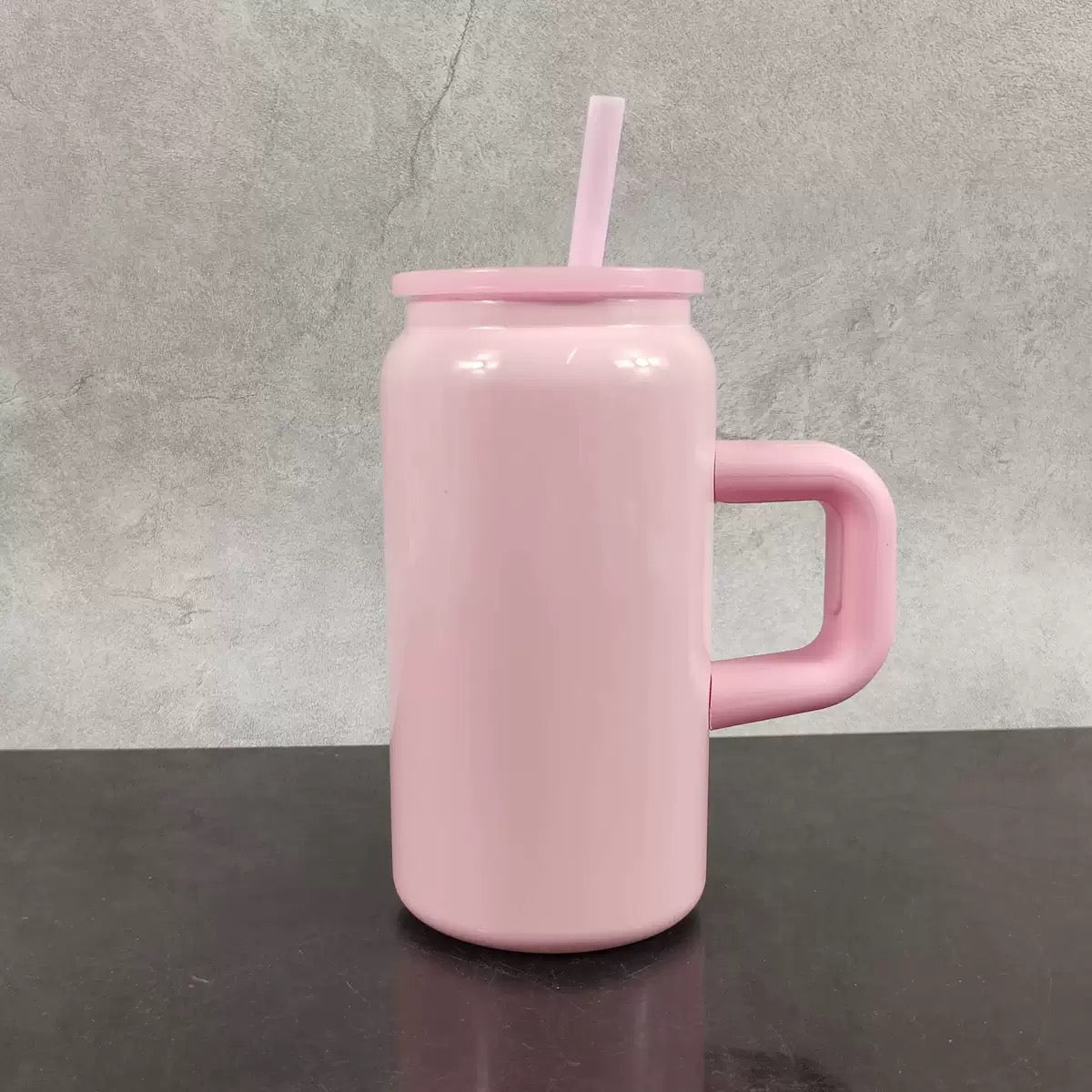 Kids 16oz Macaron Color Blank Sublimation Stainless Steel Can With Handle 25 Pack China Warehouse