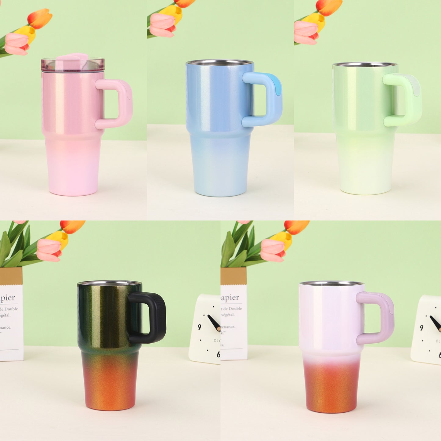 Kids 20oz Shimmer and Rough Glitter Stainless Steel Mugs for Laser Engraved 25 Pack China Warehouse