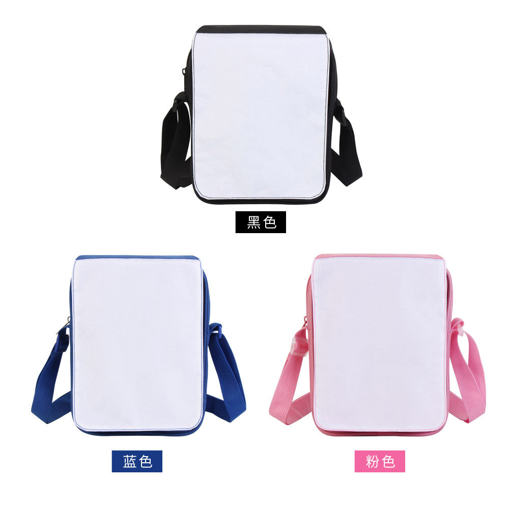 Kids Blank Sublimation Crossbody Bags for School 30 Pack China Warehouse Ship by Air