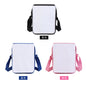 Kids Blank Sublimation Crossbody Bags for School 30 Pack China Warehouse Ship by Air