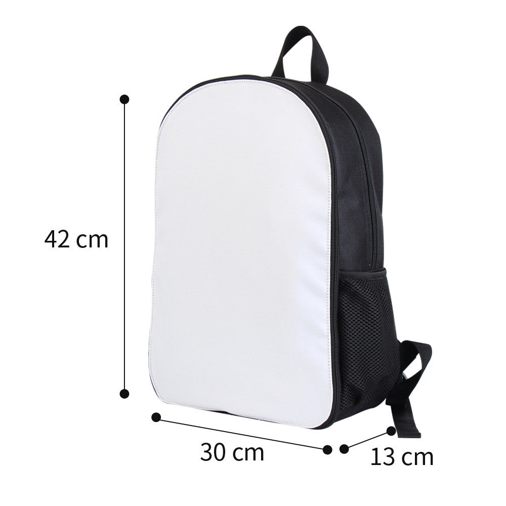 Kids Blank Sublimation School Backpack 20 Pack China Warehouse Ship by Air or Sea