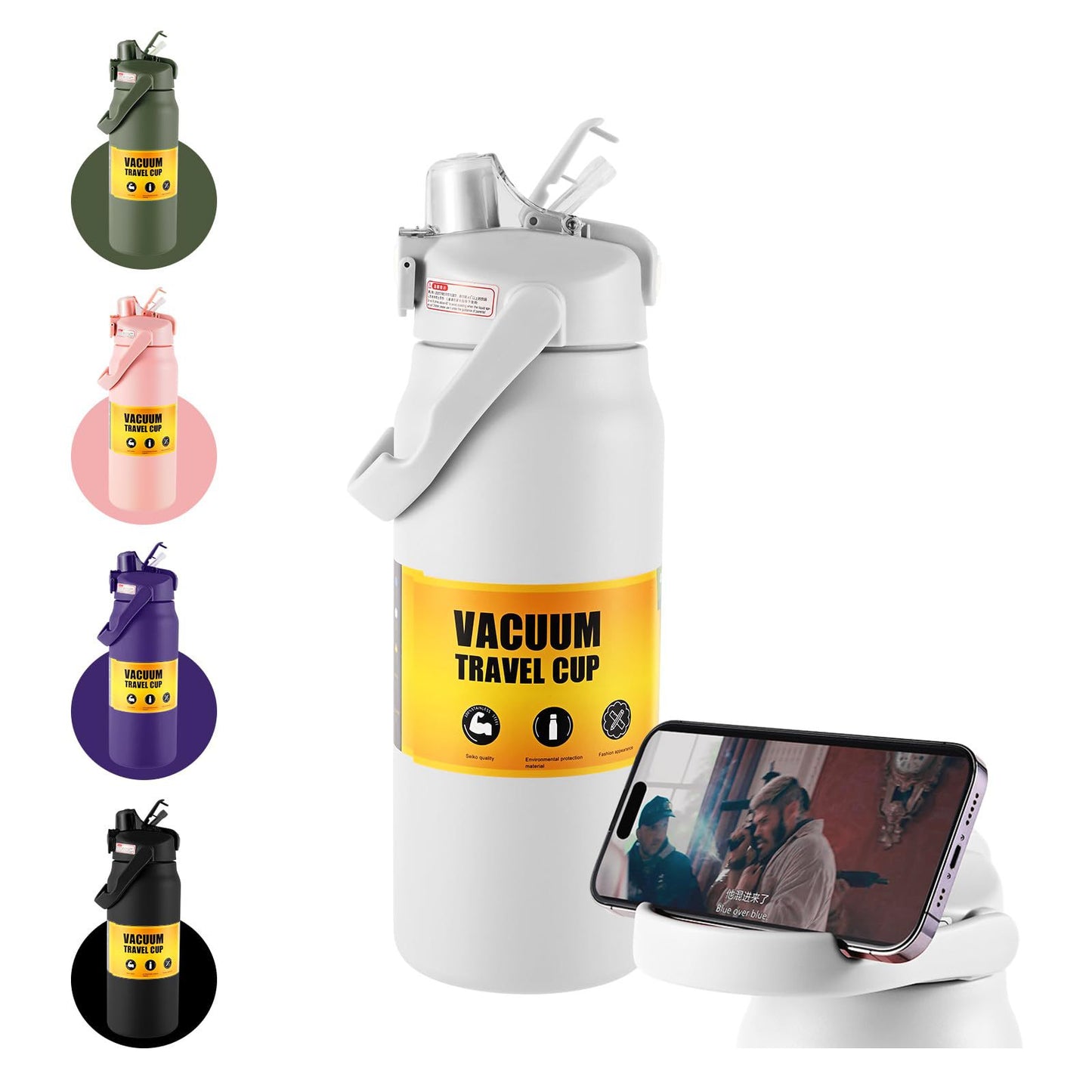 26oz 33oz 40oz 50oz Large Size Double Vacuum Flask Water Bottles with Bounce Lids for Sports 20 Pack China Warehouse