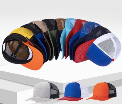 Men Richardson 112 Outdoor Contrast Color Hats Suitable for Laser Engraved Leather Patch