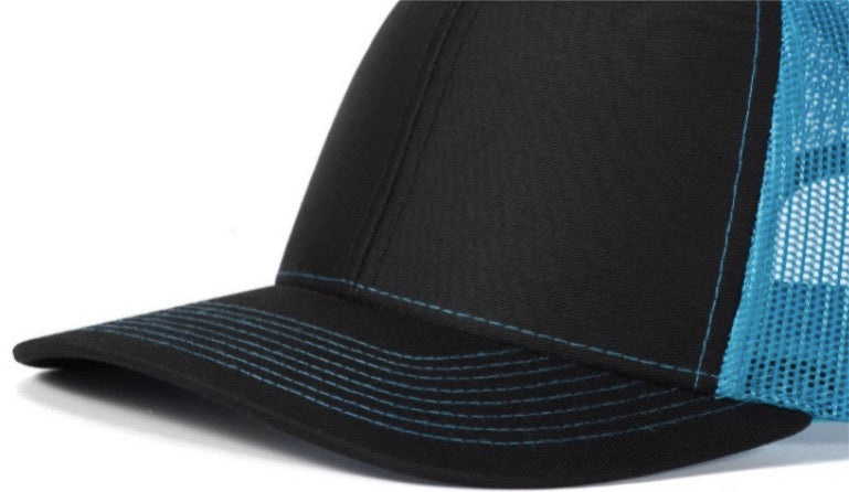 Men Richardson 112 Outdoor Contrast Color Hats Suitable for Laser Engraved Leather Patch