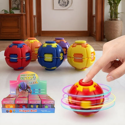 New Press Gyroball Fidget Ball Press-and-rotate Gyro Ball Toys for Kids Children Adults 144Pack China Warehouse