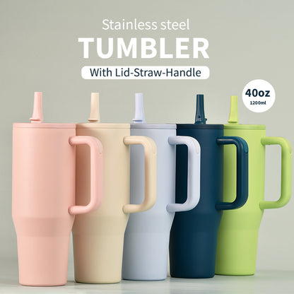 20Pack China Warehouse 40oz Double Wall Stainless Steel Tumblers with Leak Proof Lids for Laser Engraving(10 colors)