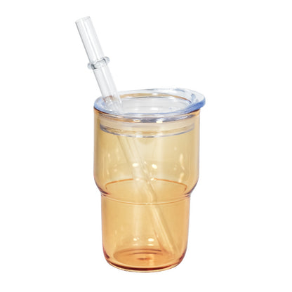 50Pack China Warehouse 3oz Mini Cute Jelly Color Sublimation Glass Can with Lids and Straw Ship By Air