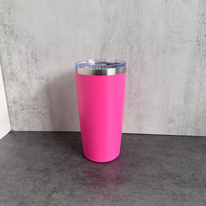20oz White Golf Texture Car Tumbles Powder Coating for Laser Engraving 25 Pack China Warehouse