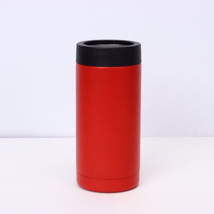 12oz 16oz Laser Engraved 4-1 Can Coolers Double Wall Stainless Steel Skinny Tumblers 25Pack China Warehouse