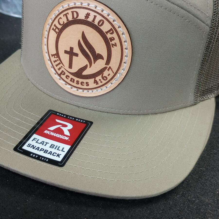 Men Richardson 168 Flat Bill Leather 7-Panel Trucker Hats 50 Pack China Warehouse