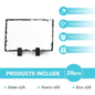 6*8 inch Blank Sublimation Rock Slate Photo Slates Square Heart Rectangle Shape 20pack USA Warehouse