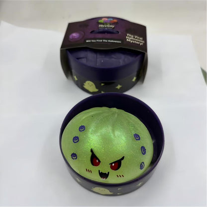 72 Pack Maltose Slow Rising Halloween Pumpkin Squeezee Toy Squishy Stress Relief Fidget Toys China Warehouse