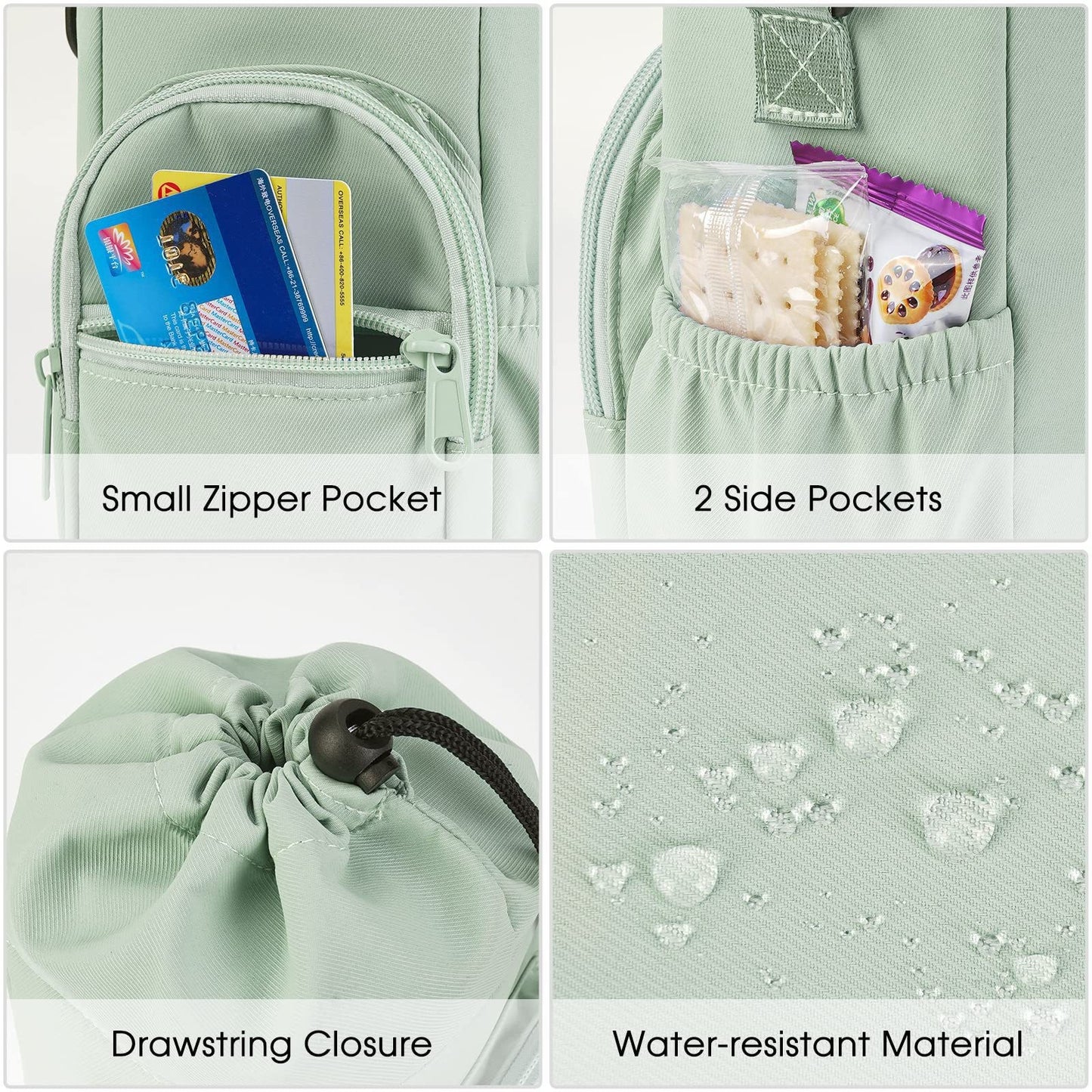 20oz 30oz 40oz Water Bottles Carrier Bags for Outdoor 20 Pack China Warehouse Ship By Air