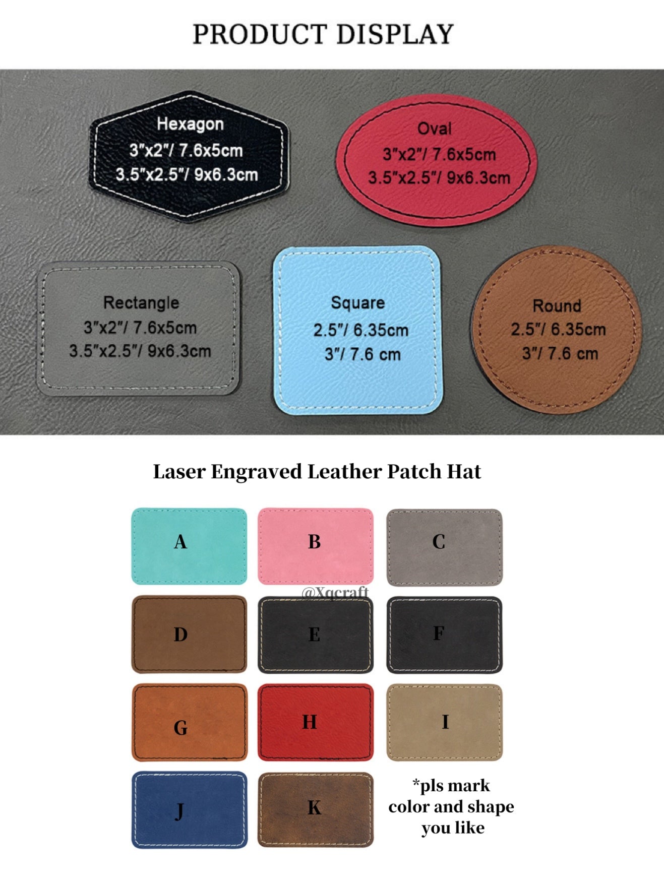 Laser Engraved Leather Patch Hat Custom Logo Leather Patches 200 Pack China Warehouse  by air ship