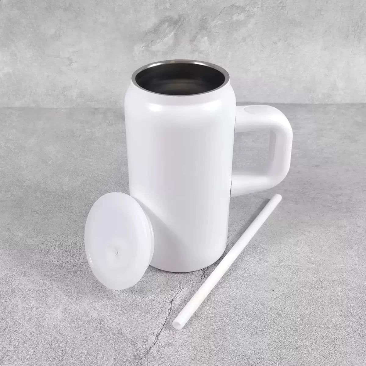 Kids 16oz Macaron Color Blank Sublimation Stainless Steel Can With Handle 25 Pack China Warehouse
