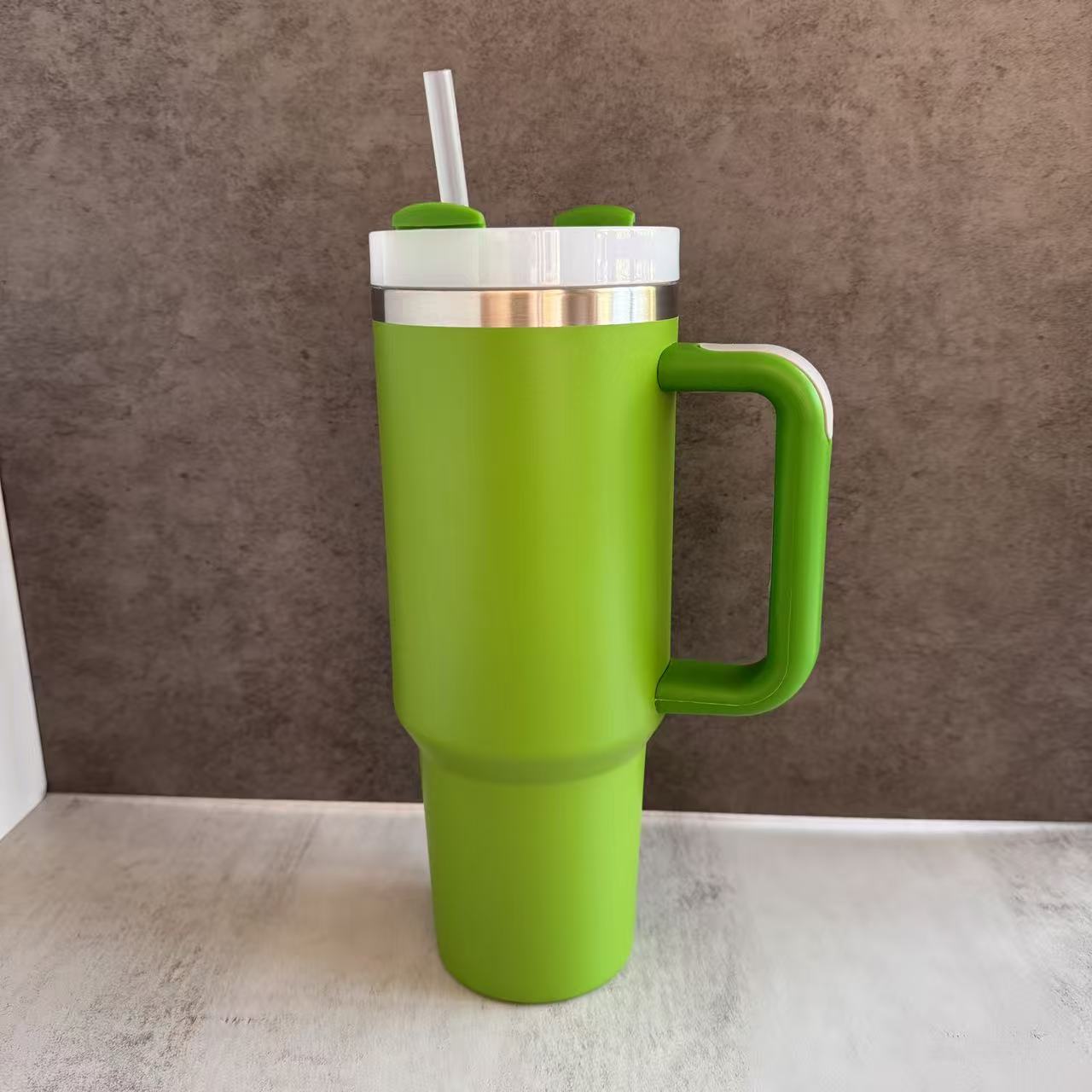 🎄♥️💚Christmas H2.0 40oz Red&Green Color Sliver Plated Powder Coated Tumblers for Laser Engrvaed 20 Pack China Warehouse