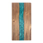 30 Pcs Wood River Epoxy Charcuterie Board Custom Resin Cutting Board Suitable for Laser Engraving China Warehouse