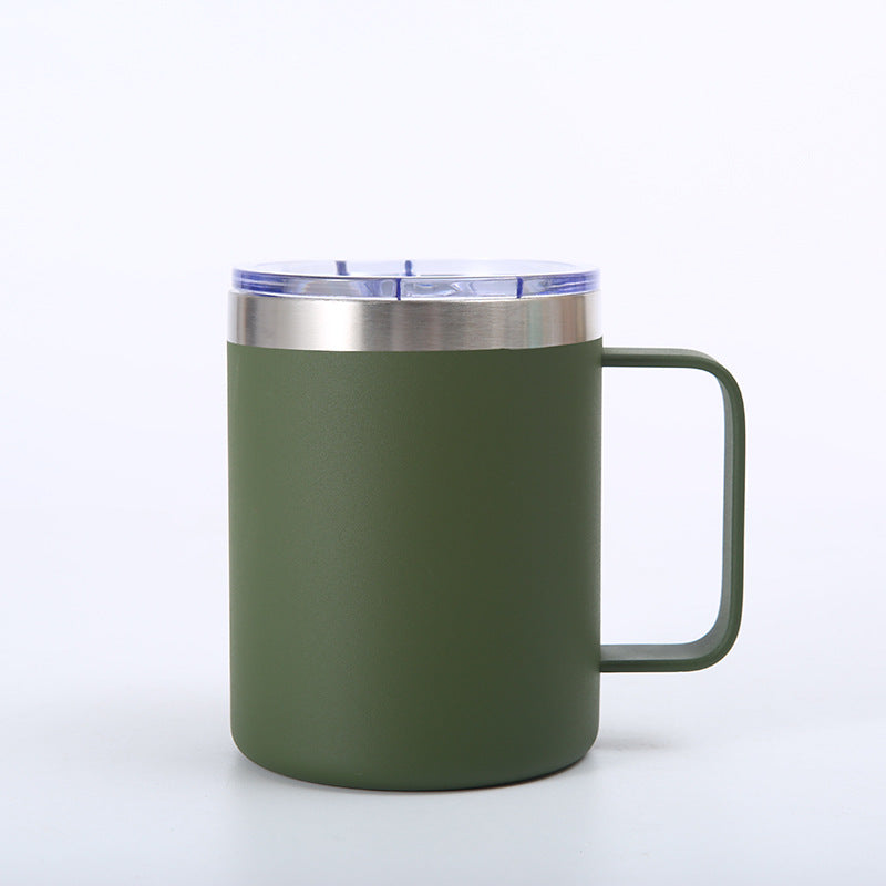 12oz/14oz/16oz Double Wall Stainless Steel Powder Coated Mugs for Laser Engraving 50 Pack China Warehouse
