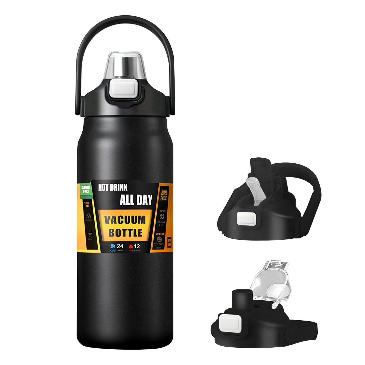26oz 33oz 40oz 50oz Large Size Double Vacuum Flask Water Bottles with Bounce Lids for Sports 20 Pack China Warehouse