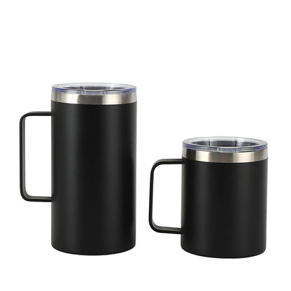12oz/14oz/16oz Double Wall Stainless Steel Powder Coated Mugs for Laser Engraving 50 Pack China Warehouse