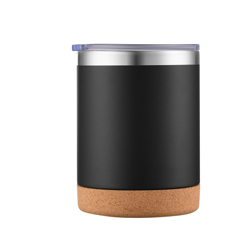 12oz Stainless Steel Cork Bottom Coffee Tumblers for Laser Engraving 50 Pack China Warehouse