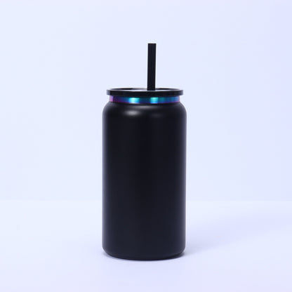 16oz Rainbow Plated Stainless Steel Can for Laser Engraving 25Pack USA Warehouse