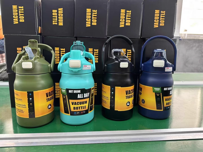 26oz 33oz 40oz 50oz Large Size Double Vacuum Flask Water Bottles with Bounce Lids for Sports 20 Pack China Warehouse
