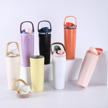 30oz Owala Style Water Bottles Locking Lids and 40oz Tumblers with Handle for Laser Engraved 25 Pack China Warehouse