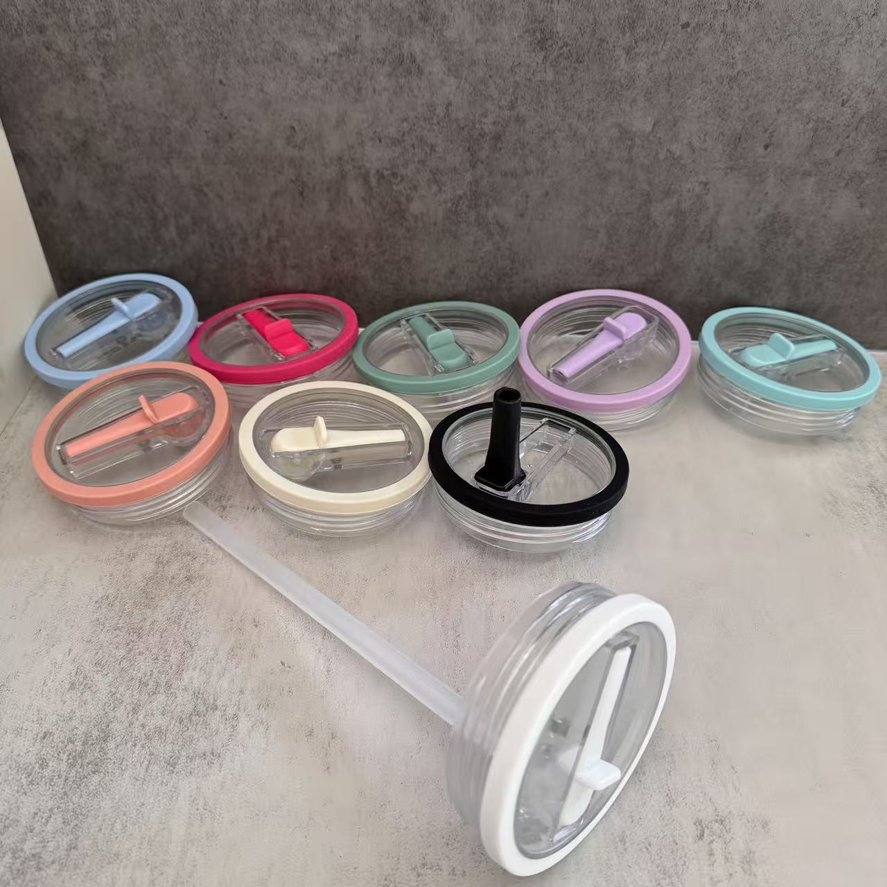 Replacement Threaded 40oz Leakproof Lids  Ship by Air 50 Pack China Warehouse