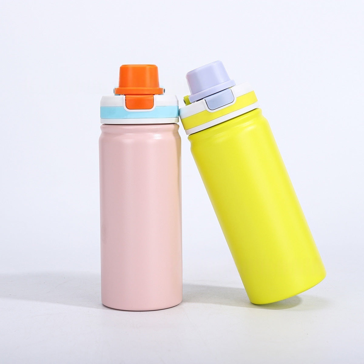 19oz 550ml Colorful Water Bottles with Handle Nice for Summer and Laser Engraved 25 Pack China Warehouse