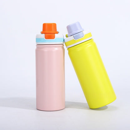 19oz 550ml Colorful Water Bottles with Handle Nice for Summer and Laser Engraved 25 Pack China Warehouse