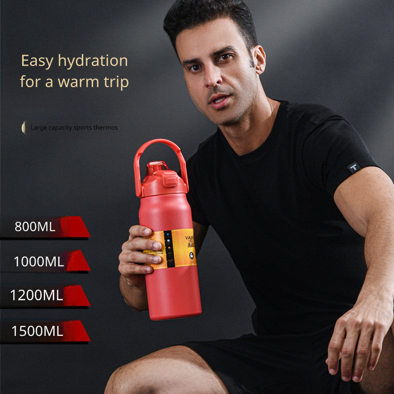 26oz 33oz 40oz 50oz Large Size Double Vacuum Flask Water Bottles with Bounce Lids for Sports 20 Pack China Warehouse