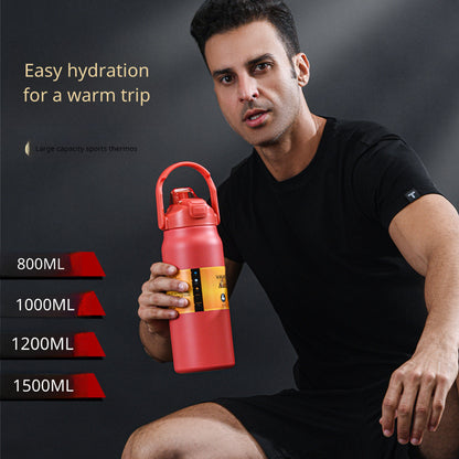 26oz 33oz 40oz 50oz Large Size Double Vacuum Flask Water Bottles with Bounce Lids for Sports 20 Pack China Warehouse