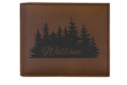 Custom Laserable Leatherette Men Women Wallets Suitable for Laser Engraving 50 Pack China Warehouse