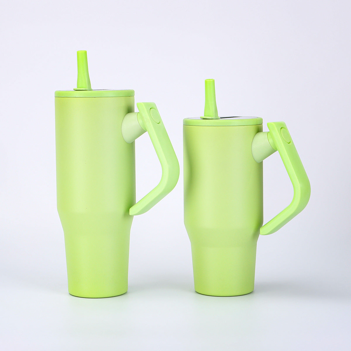 30oz 40oz Powder Coated Rotatable Handle Tumblers for Laser Engraved 20 Pack China Warehouse