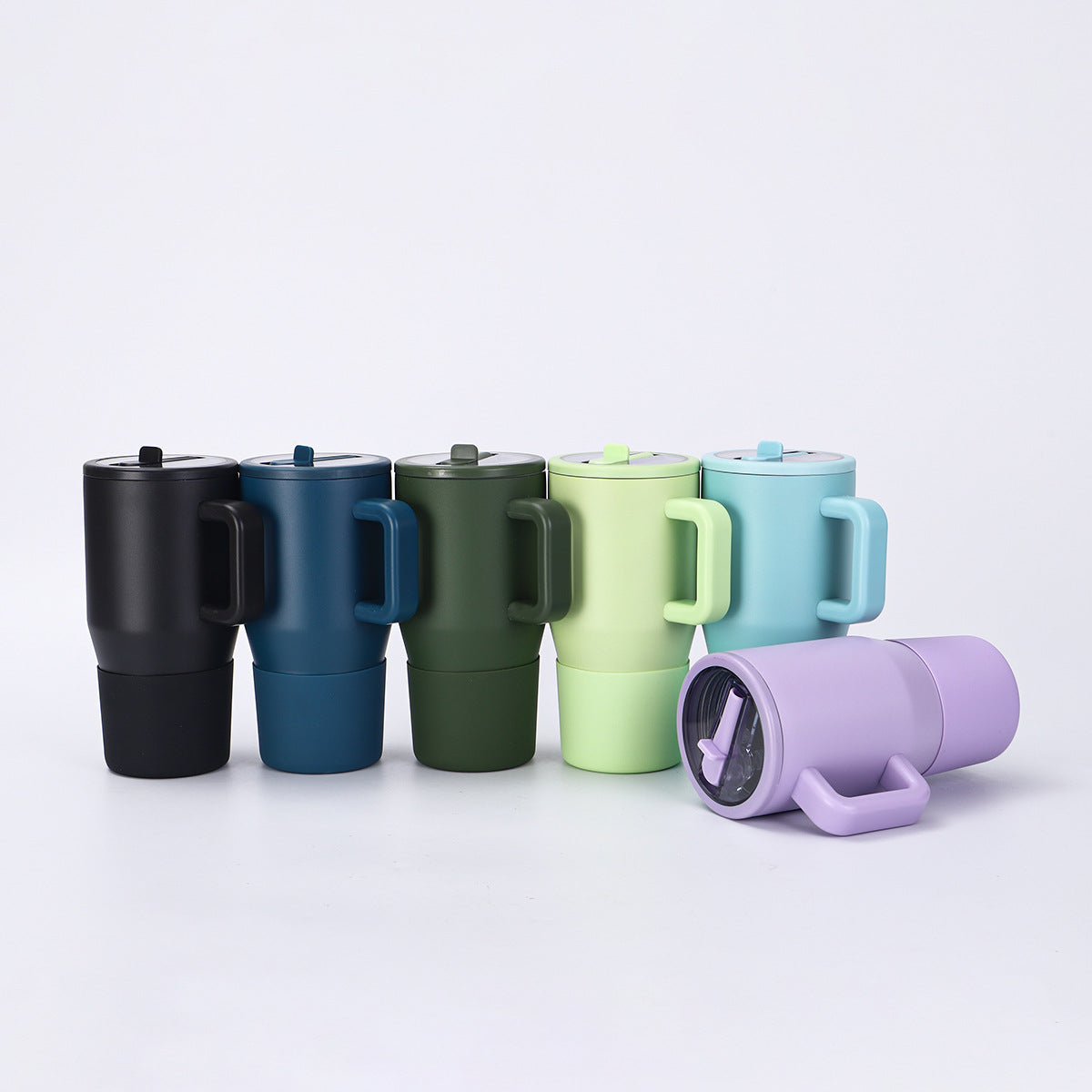 20oz 30oz Powder Coated Tumblers with Leak Proof Lids for Laser Engraving 10 Colors