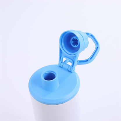 20oz Blank Sublimation Skinny Water Bottles With Colorful Handle Lids 14 Colors Mix 25 Pack China Warehouse