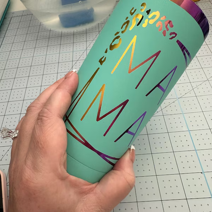 Men 20oz Rainbow Plated Powder Coating Car Tumblers for Laser Engraving 25Pack USA Warehouse